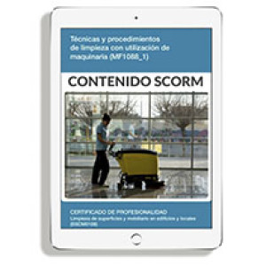 TÉCNICAS Y PROCEDIMIENTOS DE LIMPIEZA CON UTILIZACIÓN DE MAQUINARIA