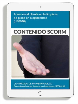 ATENCIÓN AL CLIENTE EN LA LIMPIEZA DE PISOS EN ALOJAMIENTOS