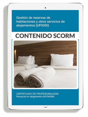 GESTIÓN DE RESERVAS DE HABITACIONES Y OTROS SERVICIOS DE ALOJAMIENTOS