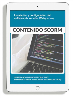 INSTALACIÓN Y CONFIGURACIÓN DEL SOFTWARE DEL SERVIDOR WEB