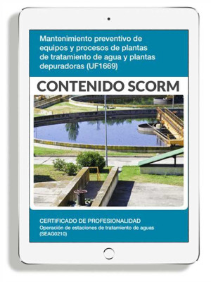 MANTENIMIENTO PREVENTIVO DE EQUIPOS Y PROCESOS DE PLANTAS DE TRATAMIENTO DE AGUA Y PLANTAS DEPURADORAS