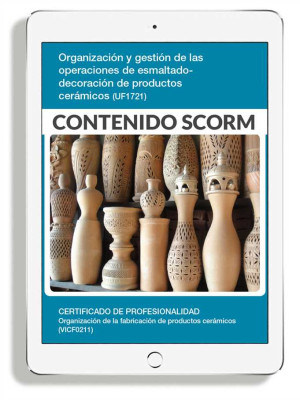 ORGANIZACIÓN Y GESTIÓN DE LAS OPERACIONES DE ESMALTADO-DECORACIÓN DE PRODUCTOS CERÁMICOS