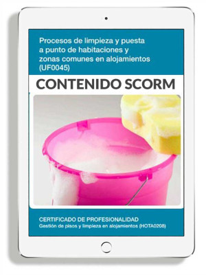 PROCESOS DE LIMPIEZA Y PUESTA A PUNTO DE HABITACIONES Y ZONAS COMUNES EN ALOJAMIENTOS