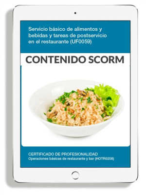SERVICIO BÁSICO DE ALIMENTOS Y BEBIDAS Y TAREAS DE POSTSERVICIO EN EL RESTAURANTE