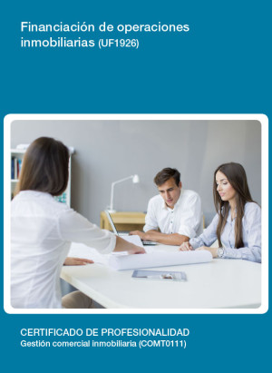 UF1926 - Financiación de operaciones inmobiliarias